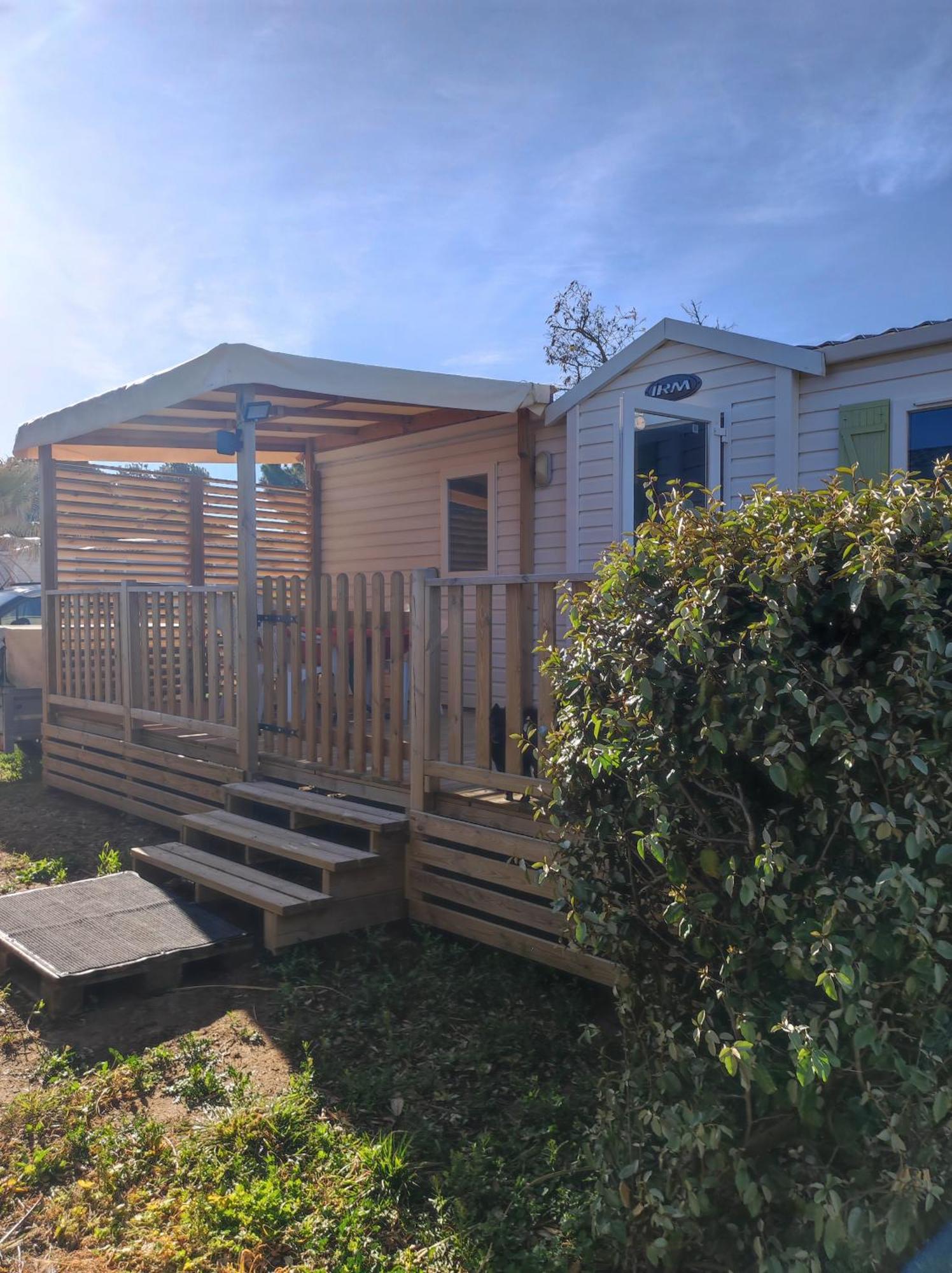 Mobil Home Lucky Climatise Camping Novela Port La Nouvelle Zewnętrze zdjęcie